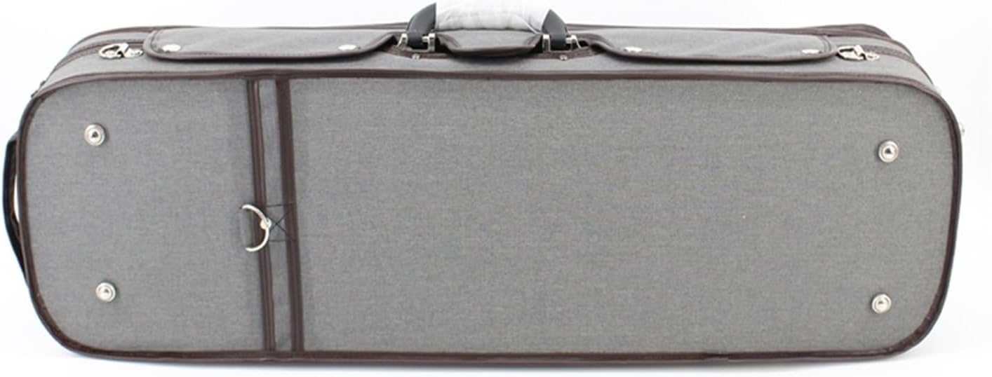 ★軽量バイオリンケース　グレー プロフェッショバイオリンケース 4/4 バイオリンケース